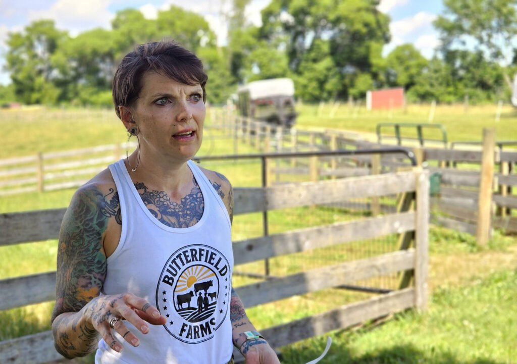 20260613_152149 - Appalachian Highlands Farmers Magazine Abby Terhune, Owner of Butterfield Farms in Tennessee, a regenerative farm.