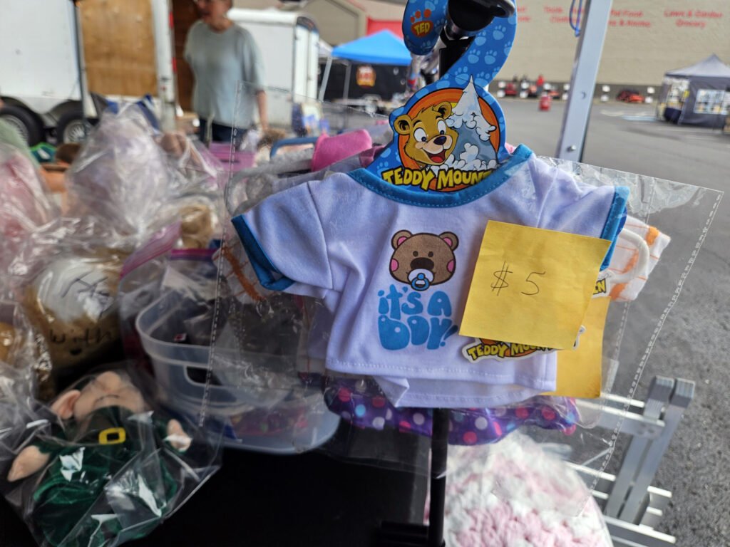 A Teddy Bear T-shirt for a baby.