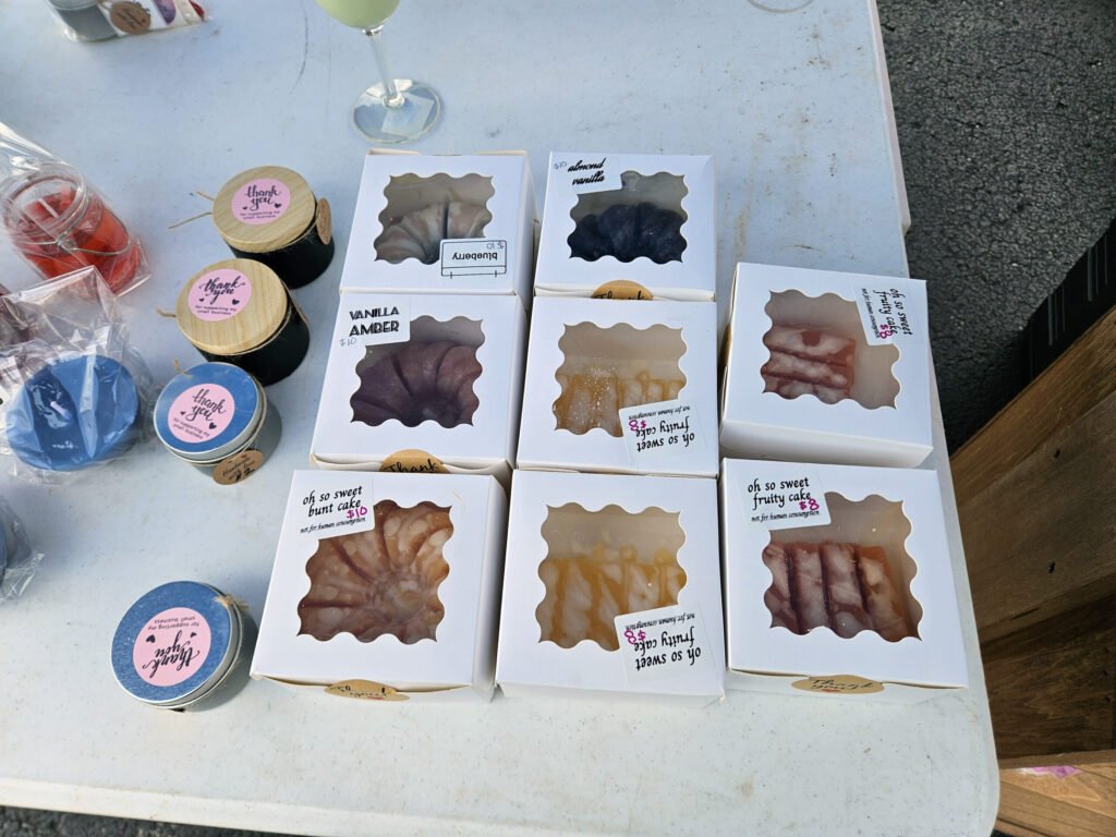 Wax melting scents