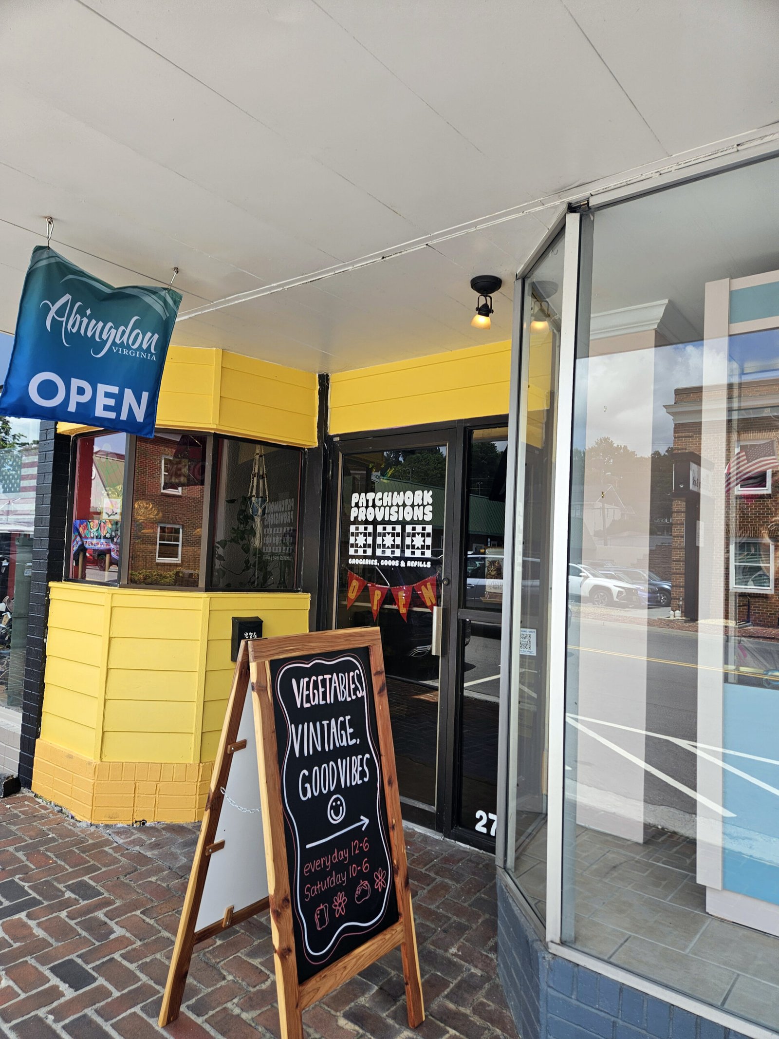 Entrance to Patchwork Provisions
