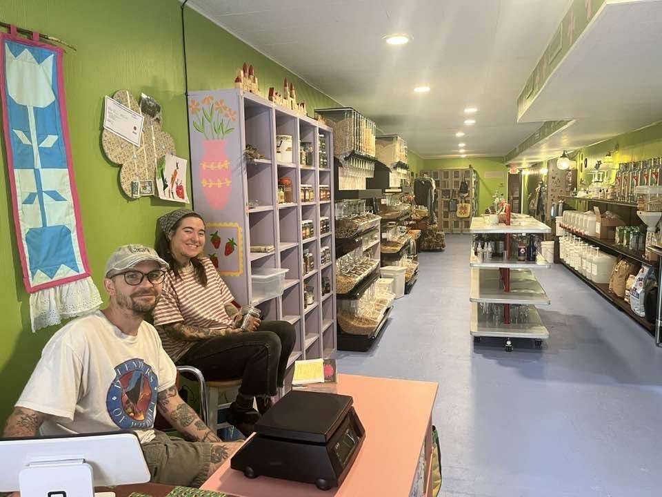 Joel Boggs and Michelle Edwards owners of Patchwork Provisions
