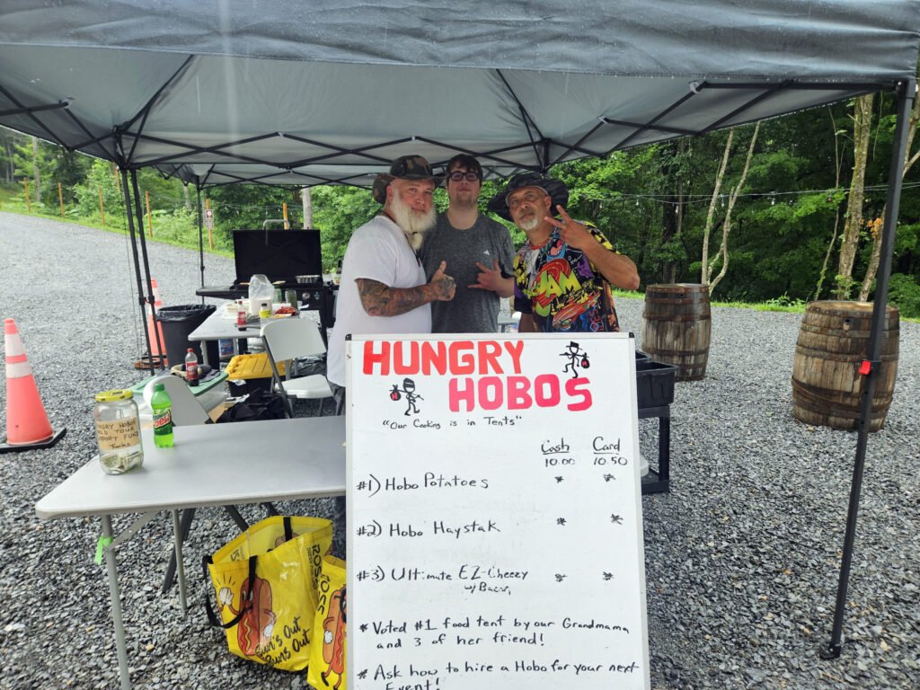 Darby, Ethan, and Rob, The Hungry Hobos
