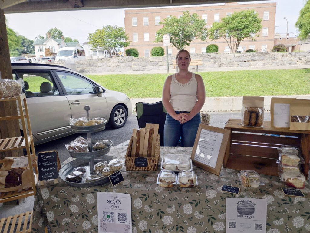 Kelly Doty at Appalachian Soil and Soul Sourdough - Photo by A. Creighton