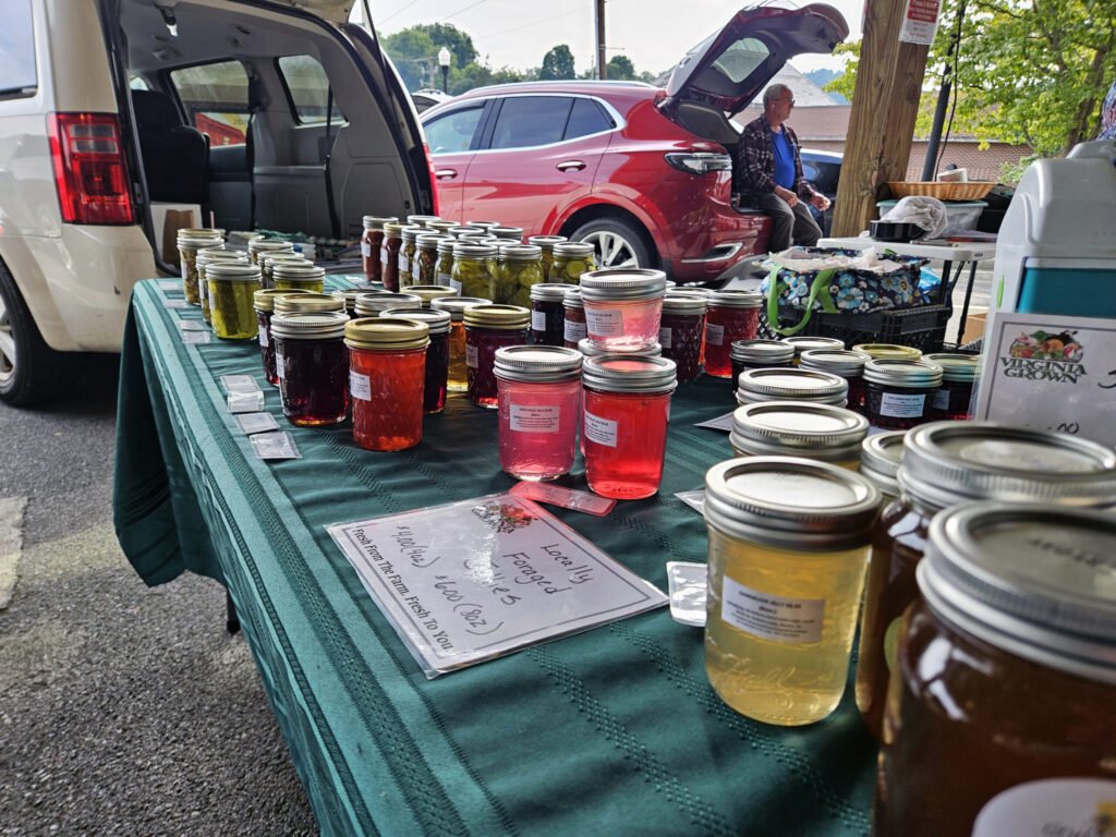 Honey and Jell at the Marion Farmers Market