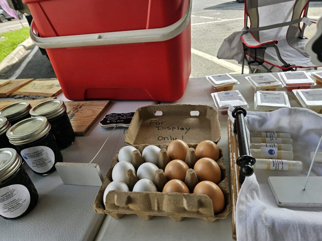 Fresh Eggs from Doane Farms - Photo by A. Creighton