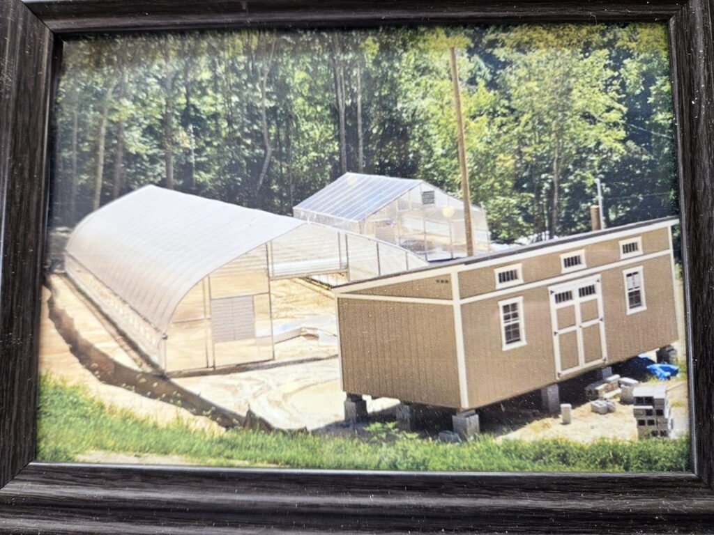 The Planned expansion of Doane Farms with the produce store in the front - Photo by A. Creighton