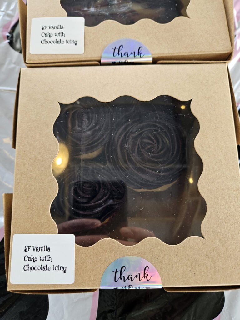 Sugar Free Cupcakes from Moo Moo's at the Marion Farmers Market  - Photo by A. Creighton