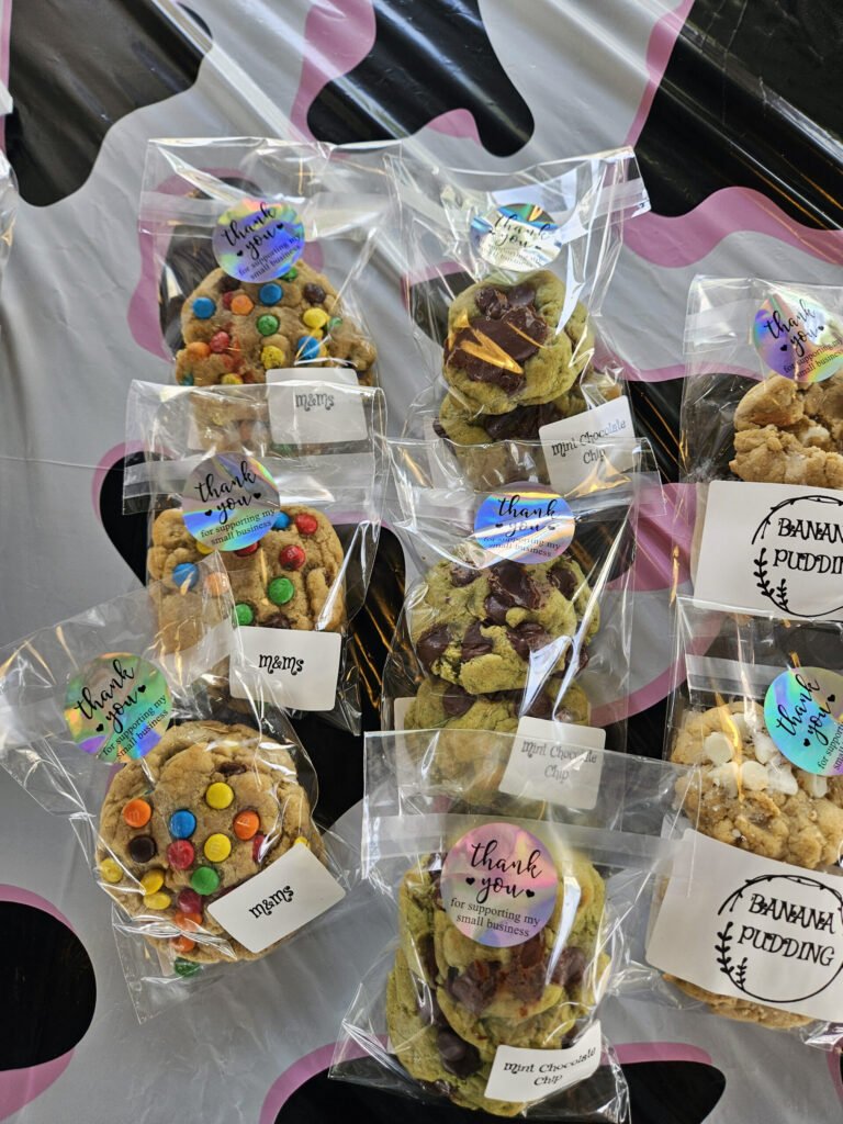 Banana Pudding and Chocolate Chip Cookies from Moo Moo's at the Marion Farmers Market - Photo by A. Creighton