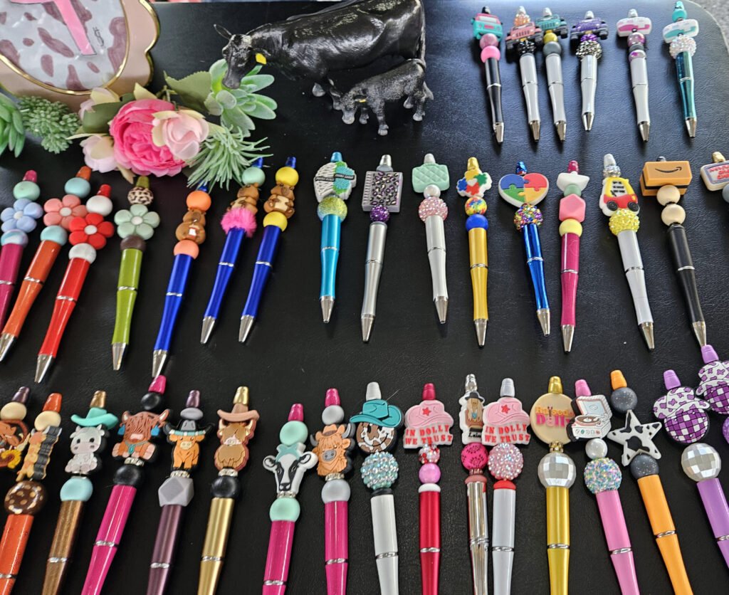 Handmade pens from Charlotte