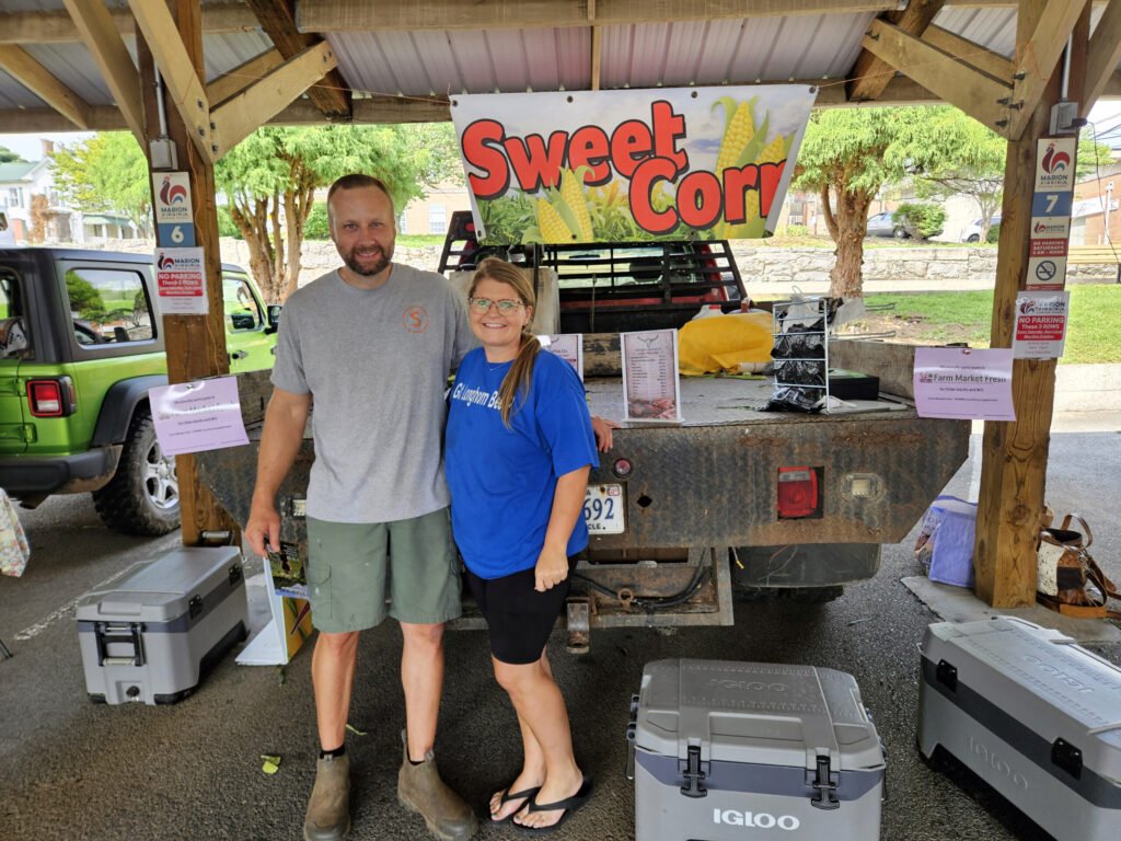 Billy and Christina Stickley from Stickley Cattle Company in Marion, VA