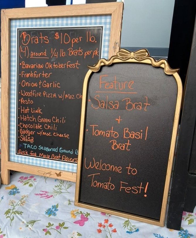 Fleenor - Appalachian Highlands Farmers Magazine Fleenor Meats brought their Salsa Brats and their Tomato Basil Brats