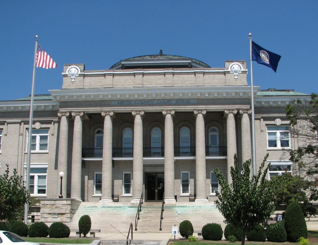 Smyth County Courthouse in Marion -By Rebel