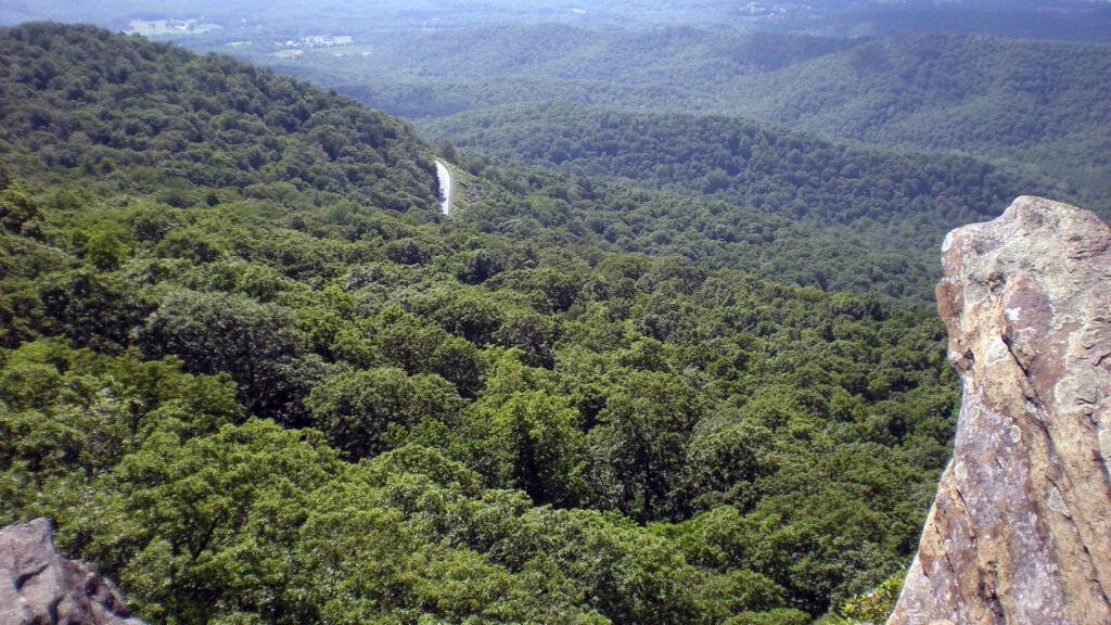 View from the Humpback Rocks -Photo by NPS /Peter Hamel