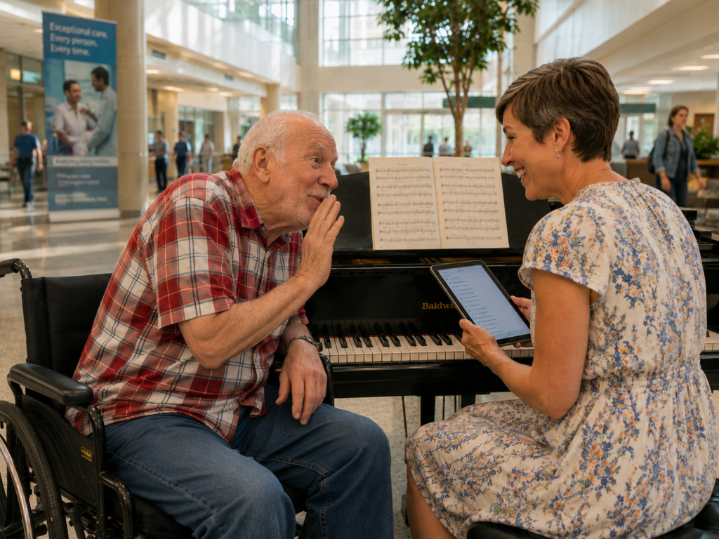 The Hospital Atrium Piano