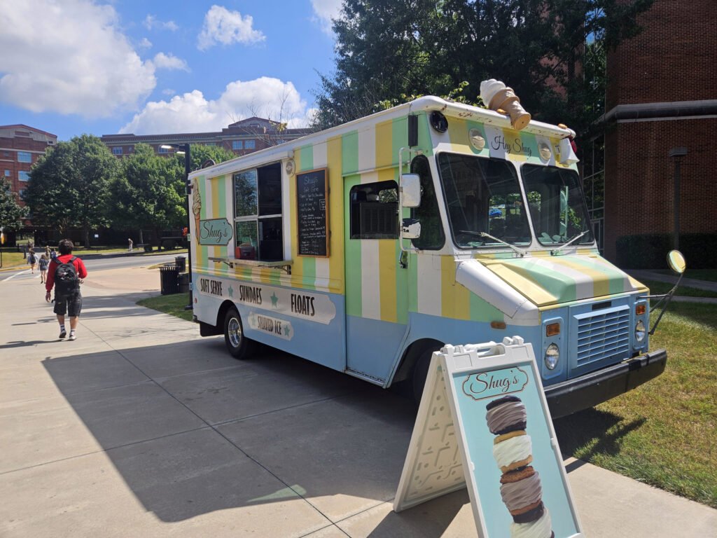 20260917_122609 - Appalachian Highlands Farmers Magazine Shug's serves soft serv Ice cream and other frozen treats. At the ETSU Farmers Market