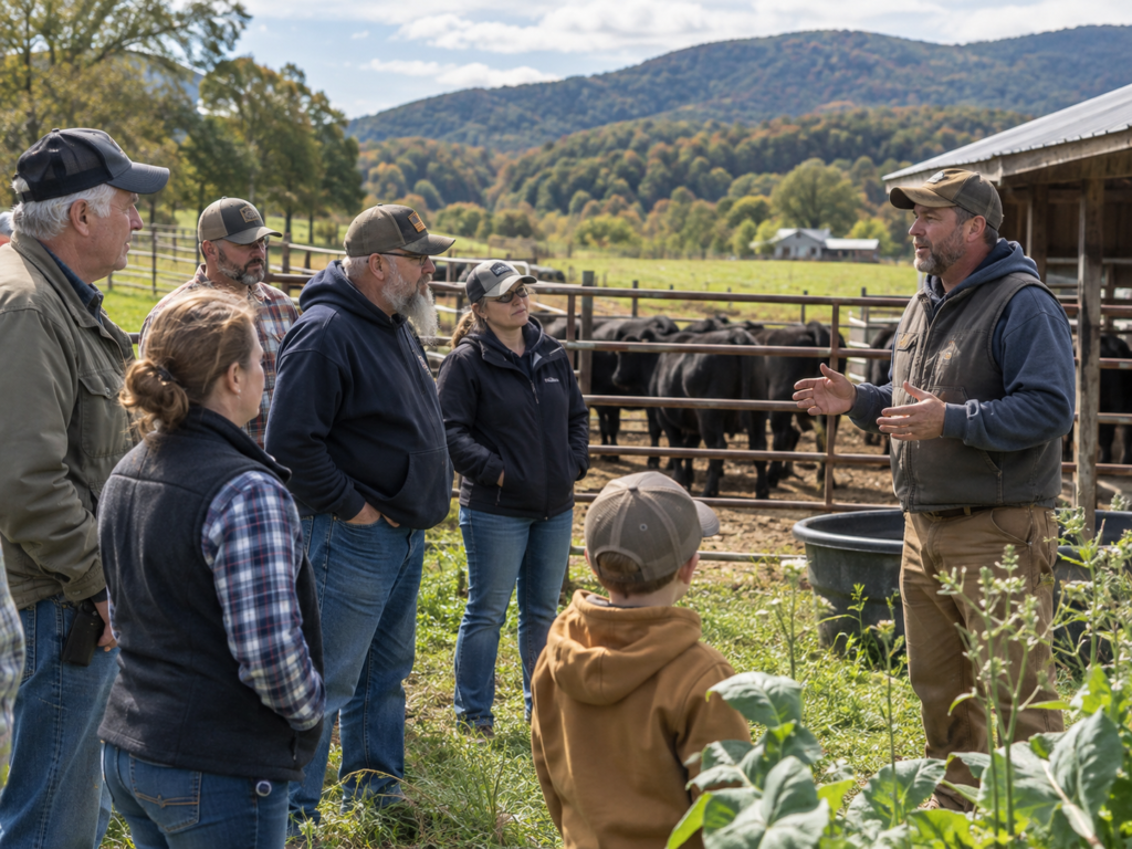 AgVets participating in onsite ag training. - Veterans in Agriculture Regional Conference
