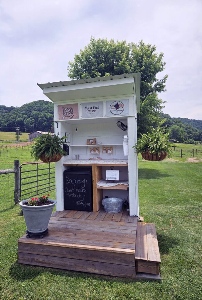 Opening a Farm Stand - This is a farm stand on Reedy Creek Road in Virginia