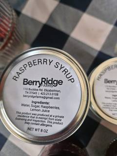 Raspberry Syrup