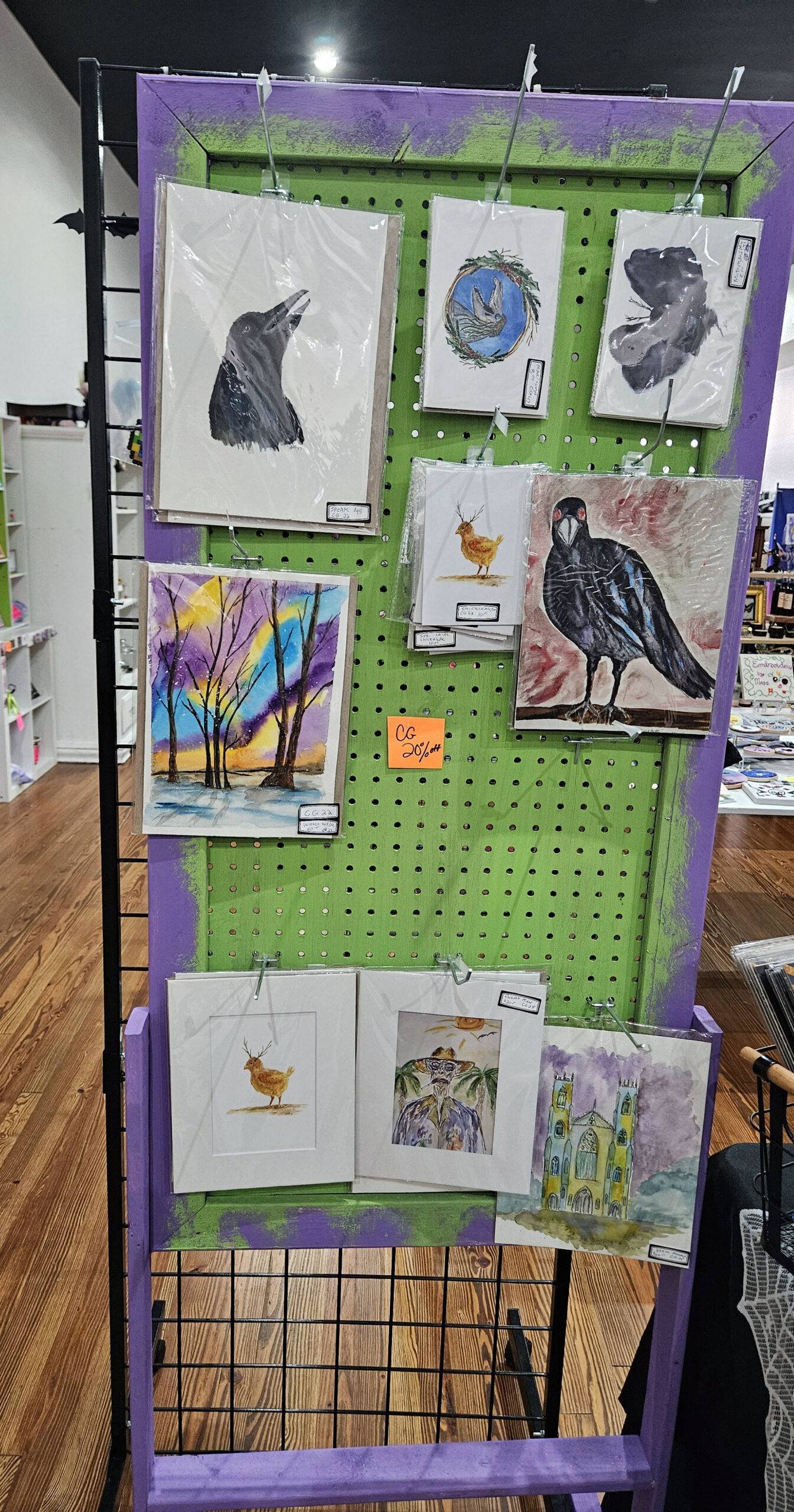 Beautiful art at the Bristol Bootique